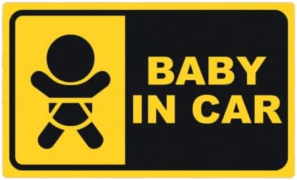 תינוק במדבקת מכונית דבק עצמי ויניל JDM תינוק - C017