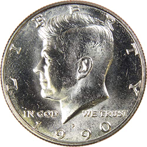 1990 P Kennedy Half Dollar BU Uncirculated State 50c Coinable