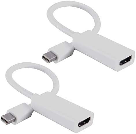 Jacobsparts Thunderbolt Mini יציאת תצוגה DP למתאם כבלים HDMI עבור Apple MacBook Air, Pro, IMAC, Mac