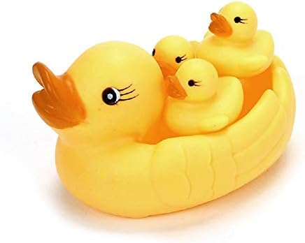 מירוץ גומי ברווזים צועקים אמבטיה משפחתית צעצועים לילדים אביזרים
