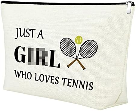 טניס מתנות עבור טניס אוהבי השראה איפור קוסמטי תיק עבור טניס נגן מתנת יום הולדת לנשים טניס שותפים טניס