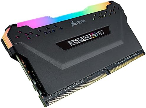 Corsair Vengeance RGB Pro 32GB DDR4 3600 C16 זיכרון שולחן עבודה - שחור