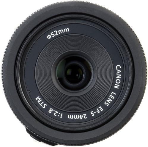 Canon EF-S 24 ממ F/2.8 עדשת STM למצלמות SLR דיגיטליות של CANON עם ערכת פילטר 52 ממ