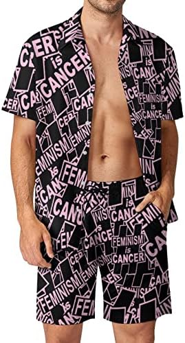 פמיניזם Weedkeycat הוא תלבושות חוף גברים סרטן