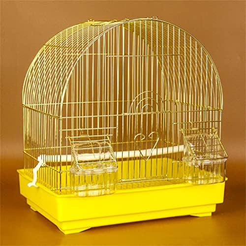 MJWDP Bird Bird Pet Pet מתכת כלוב מתכת דקורטיבית כלוב קישור כלוב גידול כלוב חיות מחמד