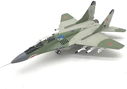 1/100 סגמנית סגסוגת רוסית MIG-29 DIECAST דגם מטוס דגם מדגם מטוס למתנת אוסף