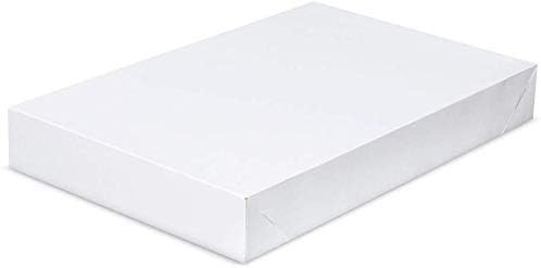 לבן מגוון גודל מתנה לעטוף אריזה הווה קופסות - שתי חבילות של 10 קופסות כל
