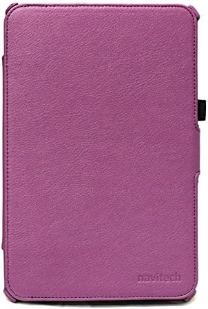Navitech Purple Bicast Leather Multi Case / כיסוי עם פונקציית שינה וערות Medion Lifetab E10316 / E10320