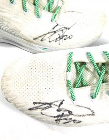גורדון הייוורד סלטיקס 2018-2020 שחקן חתום הונפק 20 נעלי אנטה לבנות 14.5 - נעלי ספורט NBA עם חתימה