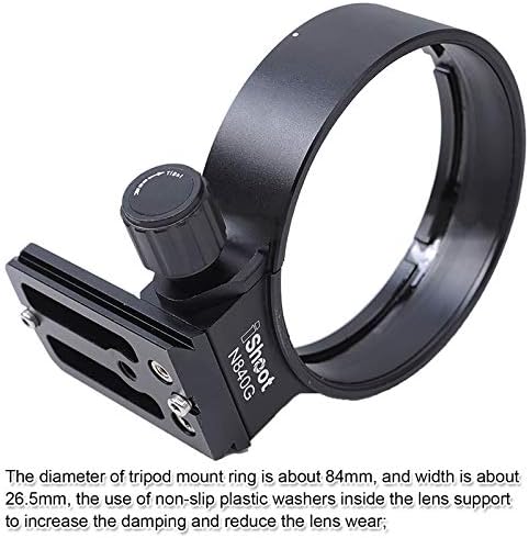 עדשת CNC צווארון צווארון חצובה חצובה הטבעת לניקון AF-S Nikkor 80-400 ממ f/4.5-5.6 גרם ED VR עדשת זום