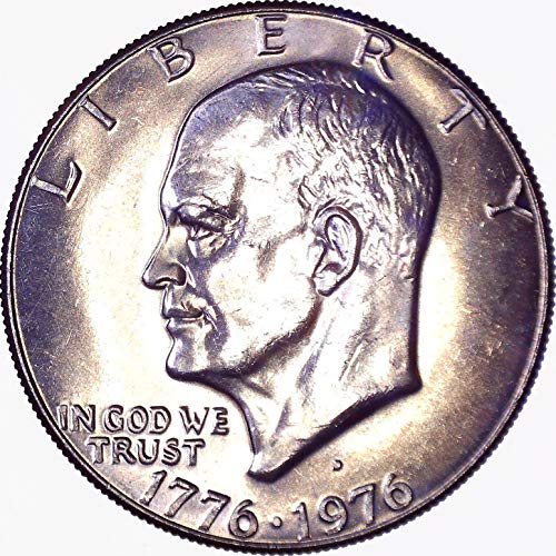 1976 D eisenhower ike דולר 1 $ מבריק לא מחולק