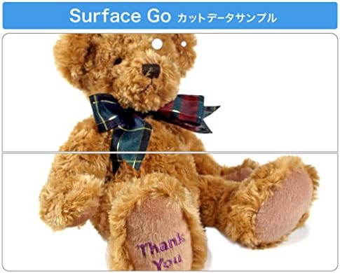 כיסוי מדבקות Igsticker עבור Microsoft Surface Go/Go 2 עורות מדבקת גוף מגן דק במיוחד 001105 דוב דובי