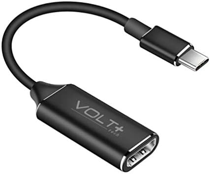 עבודות מאת Volt Plus Tech HDMI 4K USB-C ערכת תואם ל- LG 14Z90N-U.AAS7U1 מתאם מקצועי עם פלט דיגיטלי מלא