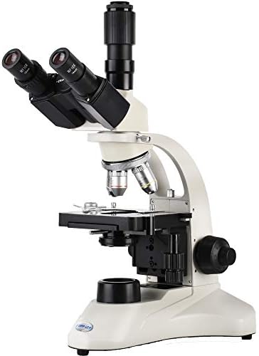 קופאס ביומיקרוסקופ טרינוקולרי פי 40-1600, מיקרוסקופ חינוך ביתי לילדים, מצלמה יו אס בי 3.0 10 מיליון