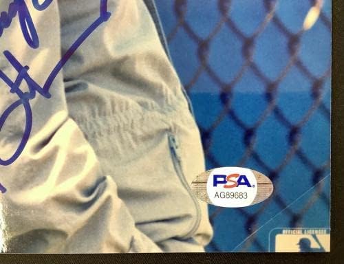 ג'ורג 'שטיינברנר חתום תמונה 8x10 בייסבול ניו יורק ינקי מנהל הבוס PSA/DNA - תמונות MLB עם חתימה