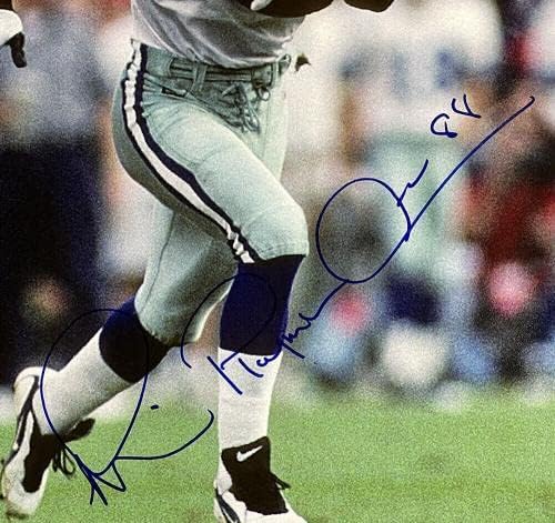 מייקל אירווין חתם על 16x20 דאלאס קאובויס צילום JSA - תמונות NFL עם חתימה