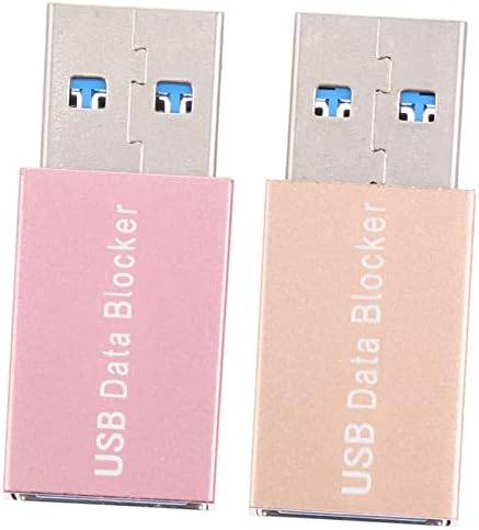 Sherchpry USB מתאם 2 PCS חוסם נתונים חוסם USB Charger