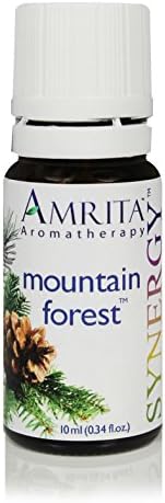 AMRITA AROMATHERAPY: תערובת שמן אתרי של יער ההר סינרגיה - תערובת שמן אתרי של אשוח בלסאם, סיכת סילבסטר,