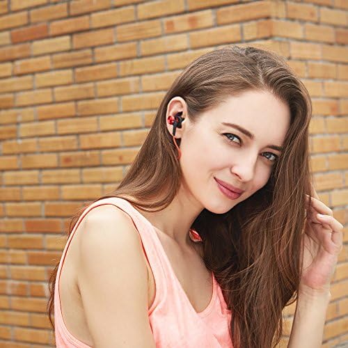1 יותר IBFREE אוזניות אוזניות אוזניות ספורט אלחוטיות Bluetooth CSR, IPX 4 אטום למים, מאובטח התאמה בשורה
