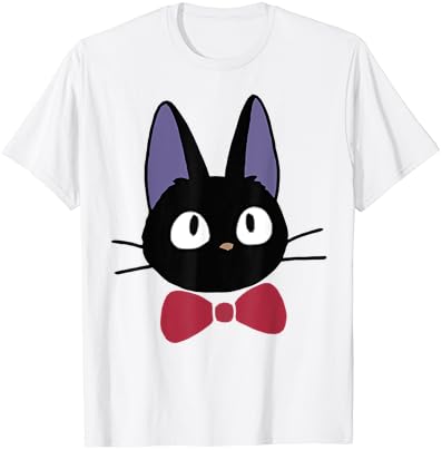 סטודיו משלוח שירות ג ' יג ' י שחור חתול אנימה חולצה