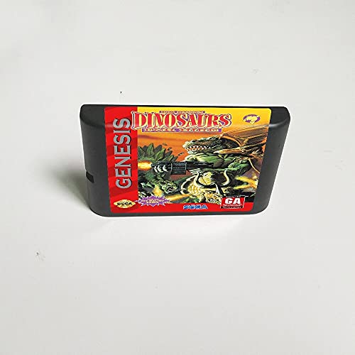 דינוזאורים של Lksya להשכרה - כרטיס משחק של 16 סיביות עבור Sega Megadrive Genesis