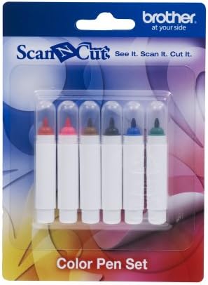 Scanncut Stance Set Set Capen2, סמני בדים דו-חלקים, מחיקת אוויר ודיו מחיקת מים