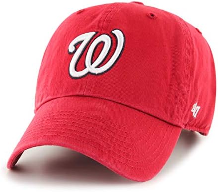 כובע ניקוי לגברים של וושינגטון נשיונאלס, מידה אחת, אדום