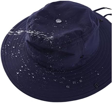 כובע שמש עמיד למים לגברים חיצוני 50 + כובע בוני לטיולי דיג