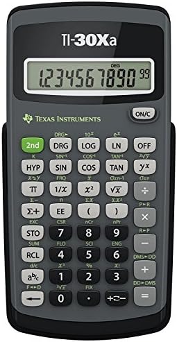 מחשבון מדעי Ti-30XA, LCD בן 10 ספרות, נמכר כ -2 כל אחד
