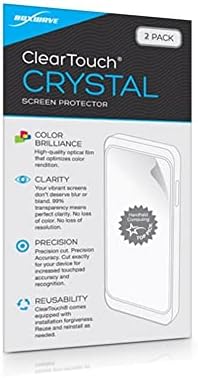 מגן מסך גלי תיבה התואם ל- Dell 22 Monitor - Cleartouch Crystal, עור סרט HD - מגנים מפני שריטות עבור