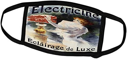 3 רוז וינטג 'אלקטריסין אקלאראז' דה לוקס חשמלי אור צרפתית. - פנים מכסה