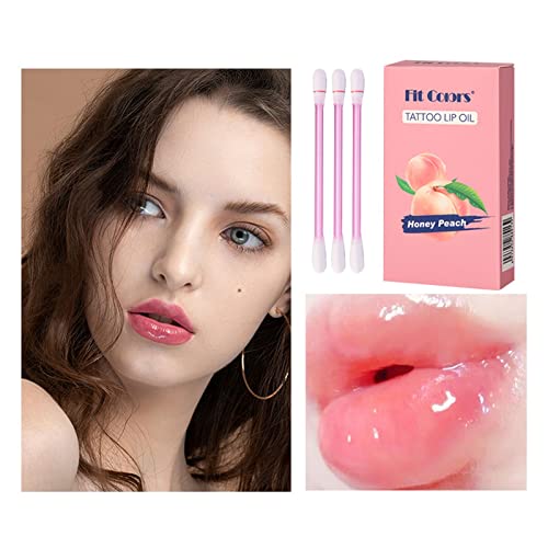 מתנות לנשים, ליפ גלוס סט חד פעמי 20 יחידות מיני כותנה טושי שפתון ברור / כהה לחות שפתיים שמן סט מתנה