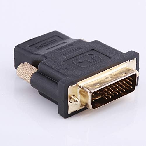 1 PCS DVI למתאם HDMI DVI זכר לממיר נקבה HDMI 24+1 HD HDMI מחבר עם חוט מצופה זהב נוח