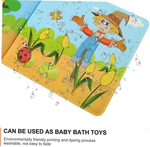 Toyandona 1 pc ספר אטום דמעה ספר תינוקות צעצועים אמבטיה צעצועים לילדים צעצועי אמבטיה לפעוטות ספר אמבט