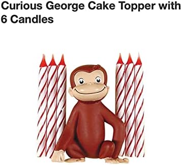 סקרן ג'ורג 'סקרן מסיבות יום הולדת וקישוט חבילה ל -16 צלחות, מפיות, כוסות, צלחות, ערכת קישוט, כיסוי שולחן,