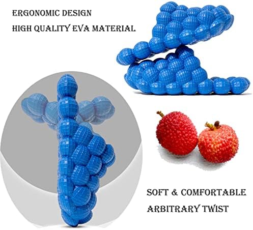 מחפשות בועה של AIMINUO נעלי בית לנשים גברים, נעלי מעסה מצחיקות, מגלשות כדור גולף, כרית ענן מגלשות ספא