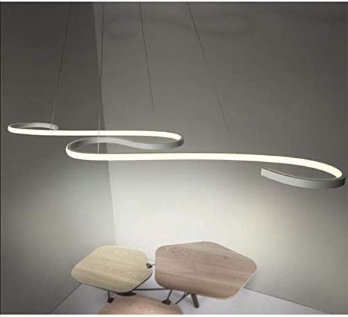 הברק Moderne א LED, Lampe א השעיה acrylique créative, הברק en métal א LED, télécommande réglable, réglable