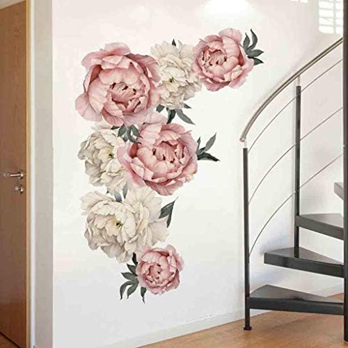 מתנה אדמונית לילדים לילדים מדבקות אמנות מדבקות עיצוב בית חדר ורדים פרחים פעוטות בית עיצוב בית מדבקות