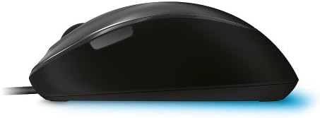 Microsoft Comfort Mouse 4500 לעסקים - Lochness Gray. עכבר מחשב USB קווי עם 5 כפתורים הניתנים להתאמה