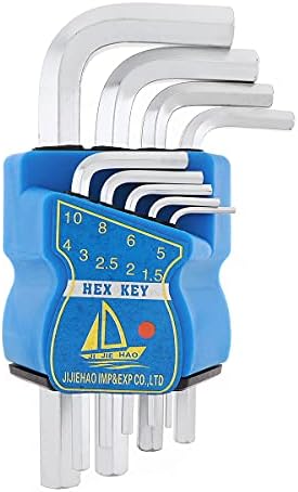 מפתח מפתח מפתח של Origlame Hex סט מפתח ברגים משושה, מפתח הקס מערך כלים מפתח אלן מפתח כלים לתחזוקת DIY,
