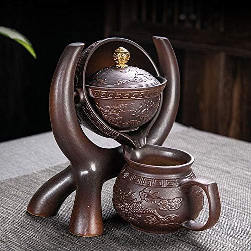 ערכת תה חצי אוטומטית חצי אוטומטית של PDGJG, Creative Kung Fu Seat Set Tea Creative Teape