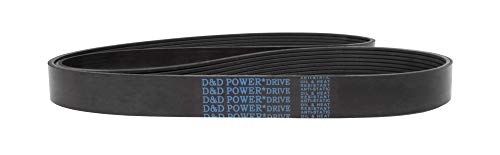 D&D PowerDrive 375L14 חגורת פולי V, גומי