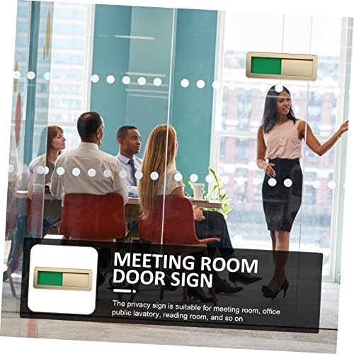 Coheali שילוט יצירתי שלטי דלת משרדים פגישה בעיצומה מחוון אל תפריע שלט דלתות שלטים כבושים פנויים החלקים
