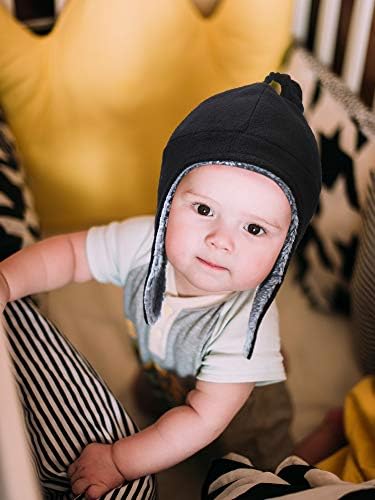 4 ערכות כובעי תינוקות פעוטות כובעים וכפפות מרופדות חורף כובע פליס חם