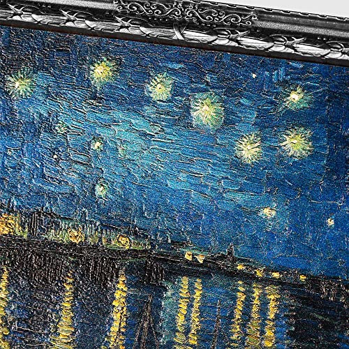 2022 דה ציורים בפורמט גדול PowerCoin Night Starry מעל Rhone מאת Vincent van Gogh 2 Oz Coin Coin 10000