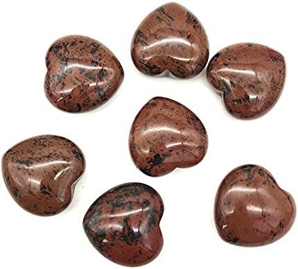 Heeqing AE216 1PC טבעי אדום אדום לבביסיאן בצורת גביש גביש אבן מלוטשת קישוט ריפוי מתנה אבנים טבעיות ומינרלים