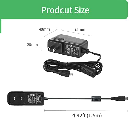 Security-01 2-Pack 5V 2A אספקת חשמל עם מיקרו USB של Plug עבור מצלמת אבטחה IPC