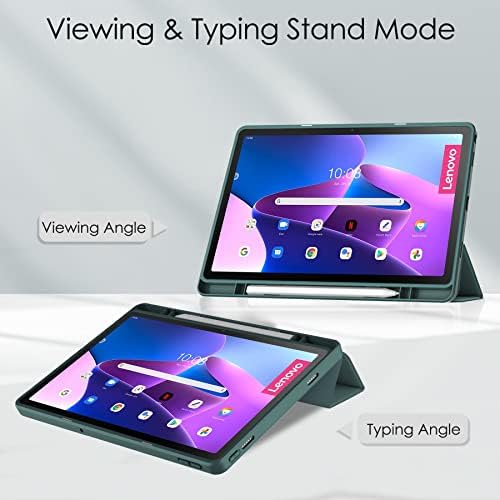 מארז כיסוי מחשב טאבלט תואם ל- Lenovo Tab M10 Plus 10.6 מארז טבליות, TPU כיסוי דקי