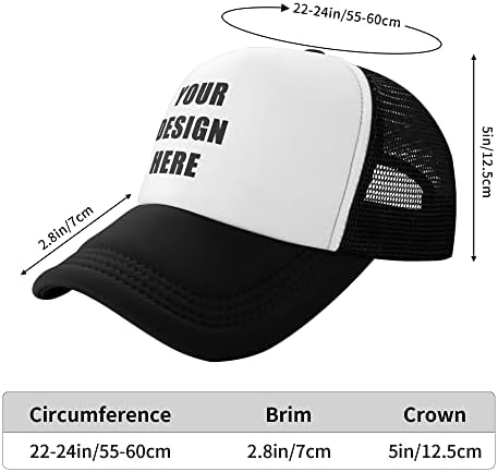 כובעים מותאמים אישית לגברים עיצוב משלך עם תמונה טקסט מותאם אישית כובע אישית בייסבול כובעי עבור נשים