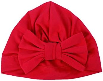 Lertree 5 חבילה כובעי קשר מוצקים לתינוק